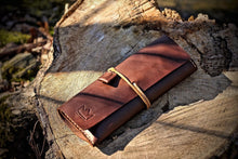 Load image into Gallery viewer, Rustic Leather Tobacco Pouch