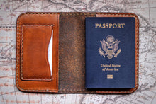 Load image into Gallery viewer, Passport Wallet - Antiqued Tan