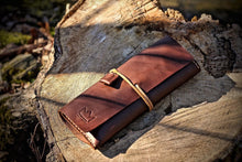 Load image into Gallery viewer, Rustic Leather Tobacco Pouch
